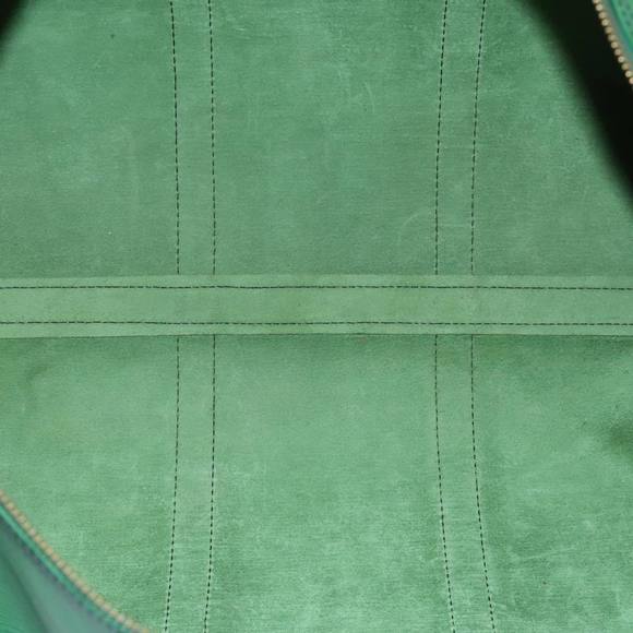 LOUIS VUITTON Epi Keepall 55 Boston Bag Green M42954 LV Auth 98046 - Picture 10 of 16